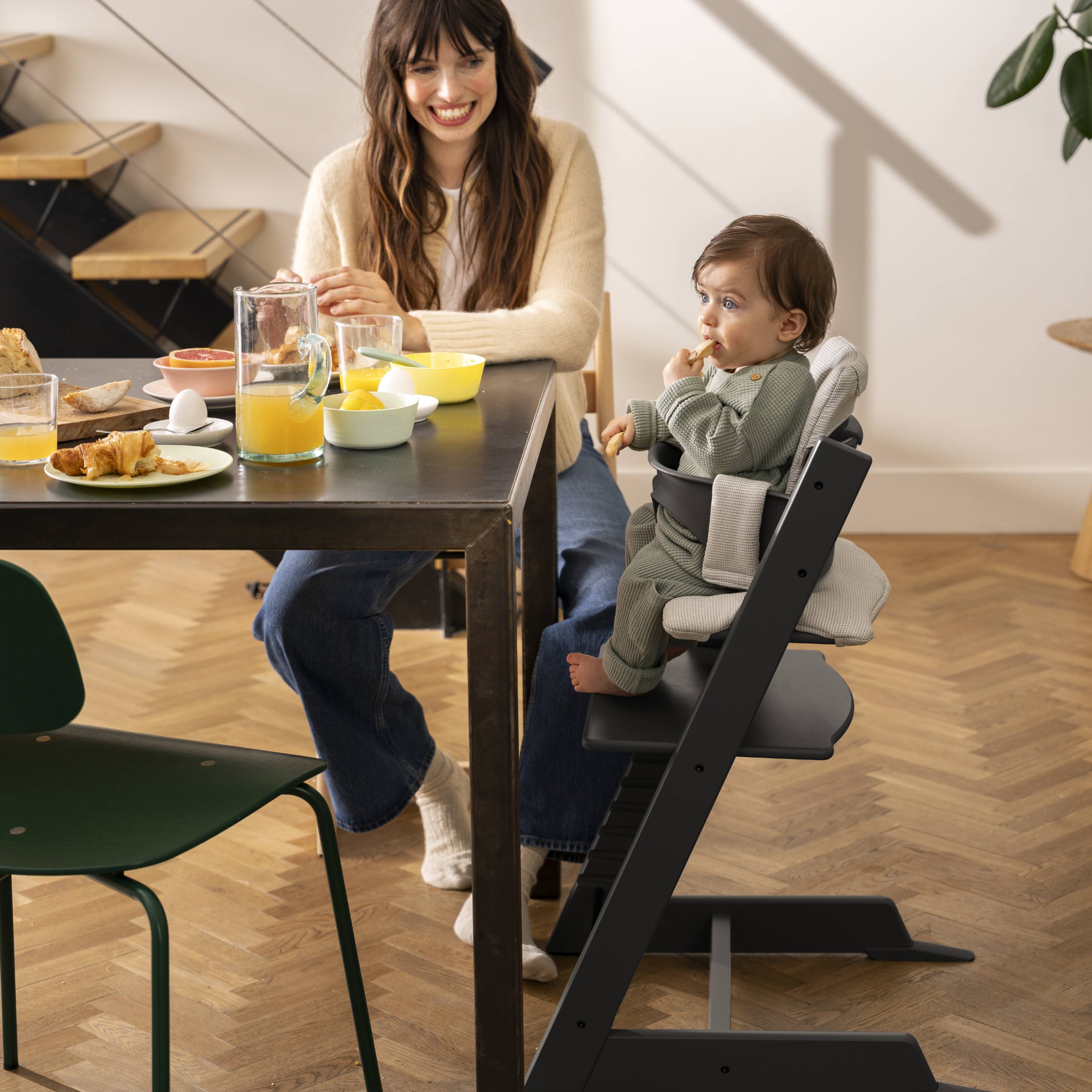 Chaise Tripp Trapp® - Hêtre, Noir, mainview Image de la galerie 4